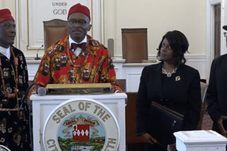 Rev Dr T Anthony Spearman Agu-di-n'mba  NAACP North Carolina State Chapter